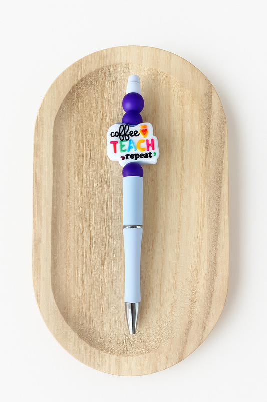 Pen "coffee & teach "