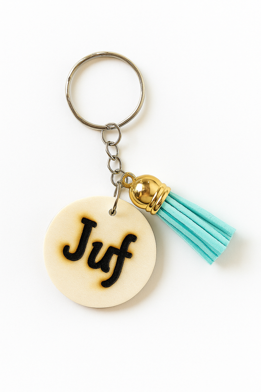 Sleutelhanger "juf"
