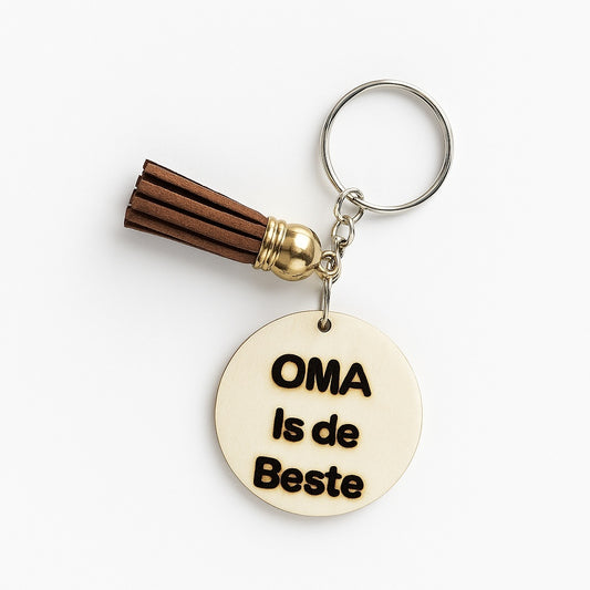 Sleutelhanger "oma is "